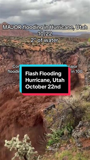Some MAJOR flooding hitting Utah today. With water expected to be over 2” high. This comes after major flooding in August of this past year. For adults- do you remember so many once in a lifetime time natural disasters events happening when you were a kid?