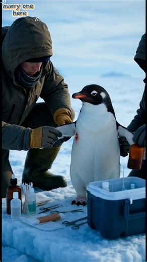 ext Will Melt Your Heart 🐧❤️Injured Penguin Rescue in Antarctica ❄️🐧 | Emotional Wildlife#shortfilm
