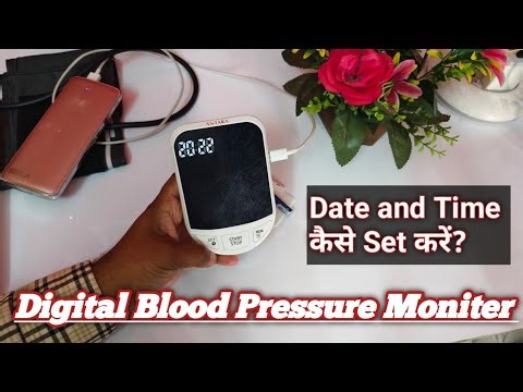 How to Set Date & Time in AGEasy Digital Blood Pressure Monitor ⏰ | Step-by-Step Guide