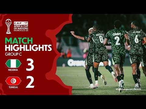 HIGHLIGHTS | Nigeria 🆚 Tunisia | #TotalEnergiesAFCON2025 - Group C |ملخص مباراة نيجيريا وتونس