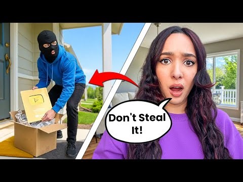 Our Gold Play Button Was STOLEN! (We Set A Trap )