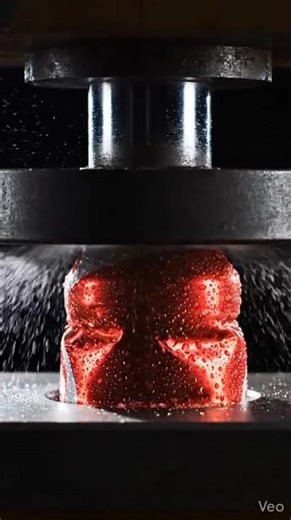 Coke Can EXPLODES Under Pressure 😱💥#CokeCan #SodaCan #HydraulicPress #Explosion #CrushTest
