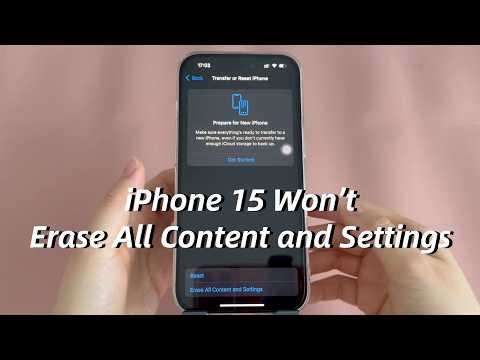 Why Is My iPhone Not Letting Me Erase All Content and Settings? Here's the Reason & Fix