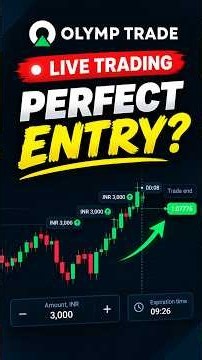 🔥 Olymp Trade Live Trading ⚡ Perfect Entry? 🎯 #shorts