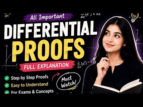 Vector Differential Proofs Explained | Step by Step Calculus for Beginners