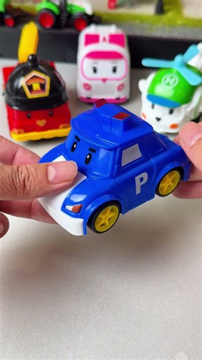 Asmr Unboxing & Review | Robocar 4-Vehicle Model Set | Zin Cars #automobile #zincars