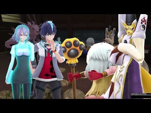 Digimon World Next Order ep24 repairing the giant wire & farming materials ￼