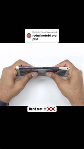Redmi Xiaomi Durability Test: Bend Challenge