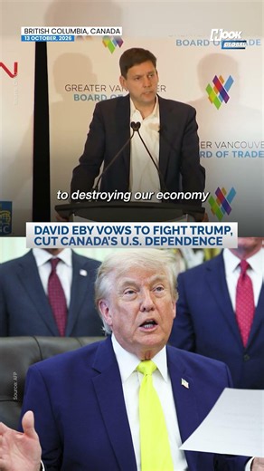 David Eby Vows to Fight Trump, Reduce Canada's Dependence on the U.S.