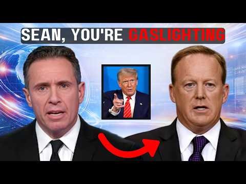 Sean Spicer Claims the LEFT Inspires Violence — Chris Cuomo REVEALS the Perfect Response