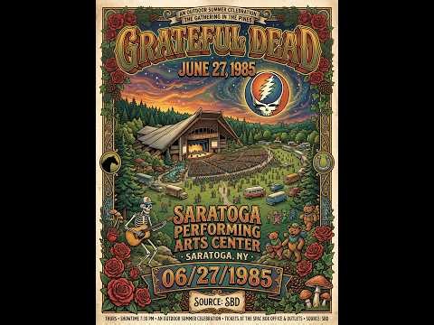 Grateful Dead - 6.27.1985 - Saratoga Performing Arts Center - Saratoga, NY