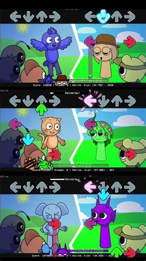 Sprunki abgerny vs normal mod - Friday Night Funkin' Game