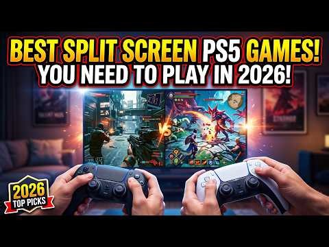 BEST Split Screen PS5 Games You NEED to Play in 2026