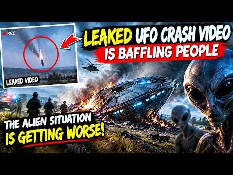 Leaked UFO Crash Video Is Baffling People — The Alien Situation Is Getting Worse! 👽🛸😱