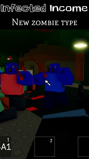 Those zombies are blue, man! [QUALITY OF INFECTION UPDATE] #roblox