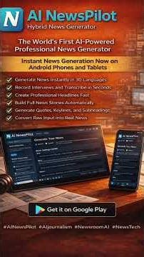 AI News Generator - Mobile and Windows Version Available