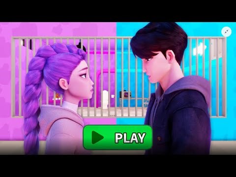 RUMI & JINU PRISON RUN!(Obby)#roblox #obby #escape 