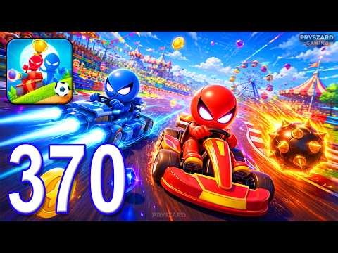 Stickman Party - Gameplay Part 370 - Random Funny MiniGames 1 2 3 4 Plyer Free New Update Adventure