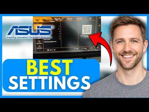 How To Set Best ASUS TUF Gaming Monitor Settings For Gaming (EASY) 2026