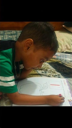Viraj doing his homework 😍 #study #cutechild #shorts