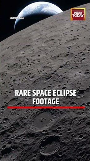 NASA Artemis II Mission: Rare Space Eclipse Footage Captured by NASA #nasa #artemisii #eclipse