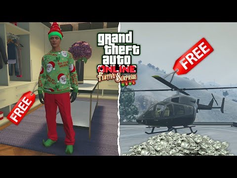 GTA Online Players Are Getting FREE Gifts Just For Logging On This Christmas! ($3,300,000 Bonus)