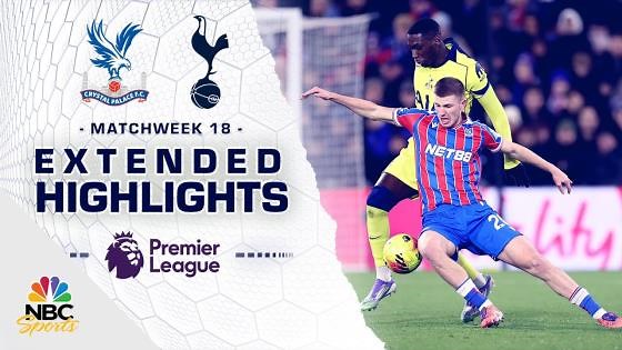 Crystal Palace v. Tottenham Hotspur | PREMIER LEAGUE HIGHLIGHTS | 12/28/2025 | NBC Sports