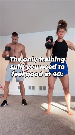 🚨 Comment PLAN and I’ll DM you the link to download my FREE 2-Week Athlete 25 Program! If you truly want to feel strong and energized at 40 , you have to repeat workouts! That’s how your body builds strength safely through progressive overload 👉 lifting a little heavier, moving a little better, or resting a little less each week. That’s why we’re heading back to Week 1 of Athlete 25! Round one was about learning the moves. Round two is about leveling up💪 👇 Here’s a preview of your week: Mon: