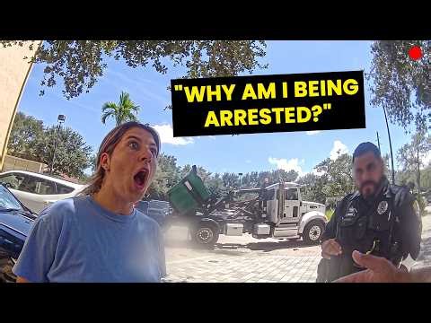 Police Surprise Karen Playing Victim (Karma)