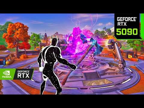 Fortnite 4K Max Graphics Zero Build Gameplay | Ben Tennyson Skin (Alien X)