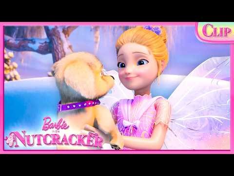 The Cutest Holiday Rescue! 🐶🎄🩰 | Barbie in the Nutcracker | Nov 1st on Netflix | Barbie