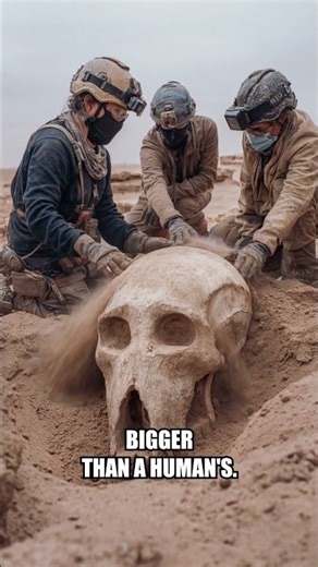 Desert Digging Team Discovers Huge Skull With Two Noses