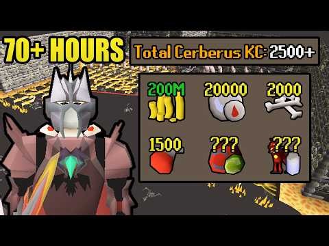 70+ Hours of Cerberus | UIM Collection Log Completionist (#80) [OSRS]