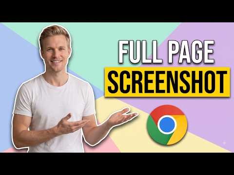 How To Easily Take A Full Page Screenshot In Google Chrome (Easy Guide)