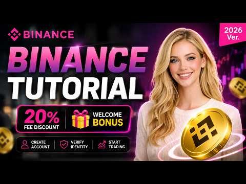 Binance Account Create Beginner's Guide 2026 (Register, Sign Up)