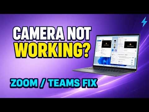 Camera Not Working in Zoom or Teams? Fix Permissions & Conflicts (Windows 11)