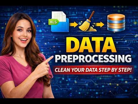 Data Preprocessing in Machine Learning (Step-by-Step for Beginners) #machinelearning