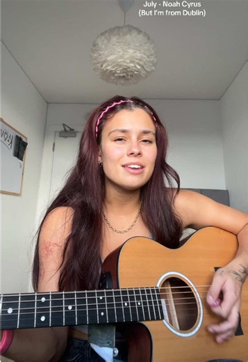 July cover (Noah Cyrus) — acoustic Dublin style