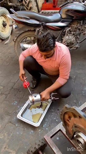 Uncle Bobs Garage on Instagram: "Get ready to rev up your engine! Here's a step-by-step guide on installing a piston. #dieselmechanic #trendingreels #trucksofinstagram #mechaniclife #cummins"