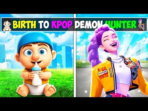 Jeffy’s BIRTH To KPOP DEMON HUNTER In GTA 5!