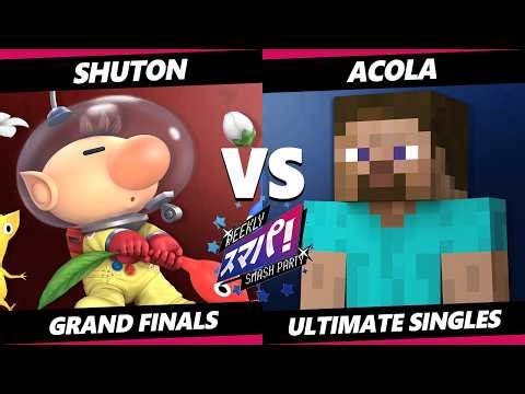 Sumapa 229 GRAND FINALS - Shuton (Olimar) Vs. Acola (Steve) Smash Ultimate - SSBU