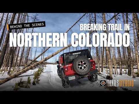 Breaking Trail in Northern Colorado - Sevenmile Creek