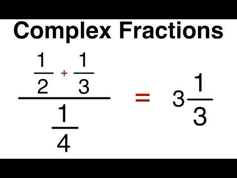 How to Solve Complex Fractions (Step-by-Step Guide)