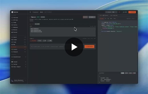 Most web scraping demos use one perfect URL. That is not how real agent or RAG workflows usually work. In practice, you start with a list: - docs pages - product pages - changelogs - pricing… | Valerio Massimiani