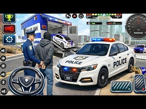 🚨 Police Chase Simulator 3D – Real City Crime Pursuit Gameplay (Android)!