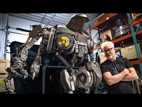 Adam Savage Meets the Original Cain Robot from RoboCop 2!