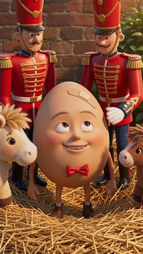 Humpty Dumpty Song for Toddlers | 3D Animated Rhyme
