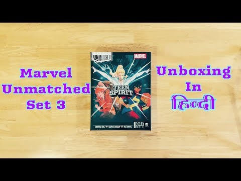 Marvel Unmatched: Teen Spirit | Unboxing in Hindi