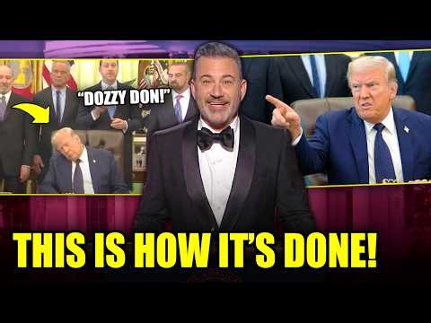 Trump FUMES After Kimmel Mocks Incoming DISASTER Dinner