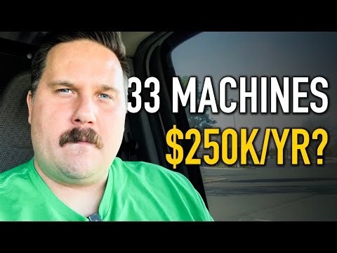 How Much Do 33 Vending Machines Make (Real Numbers From My Business)